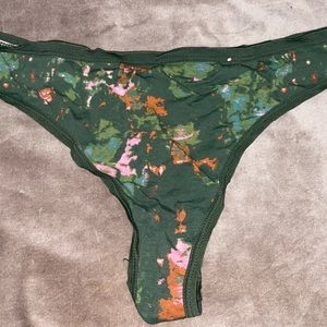 Forest color thong